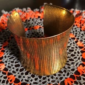 Vintage Gold-tone Cuff Bracelet
